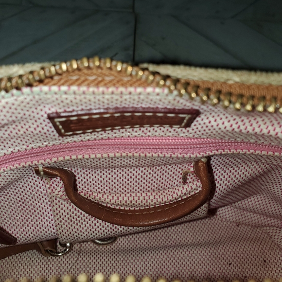 Dooney & Bourke Tan and Brown Mini Bag - Picture 4 of 6
